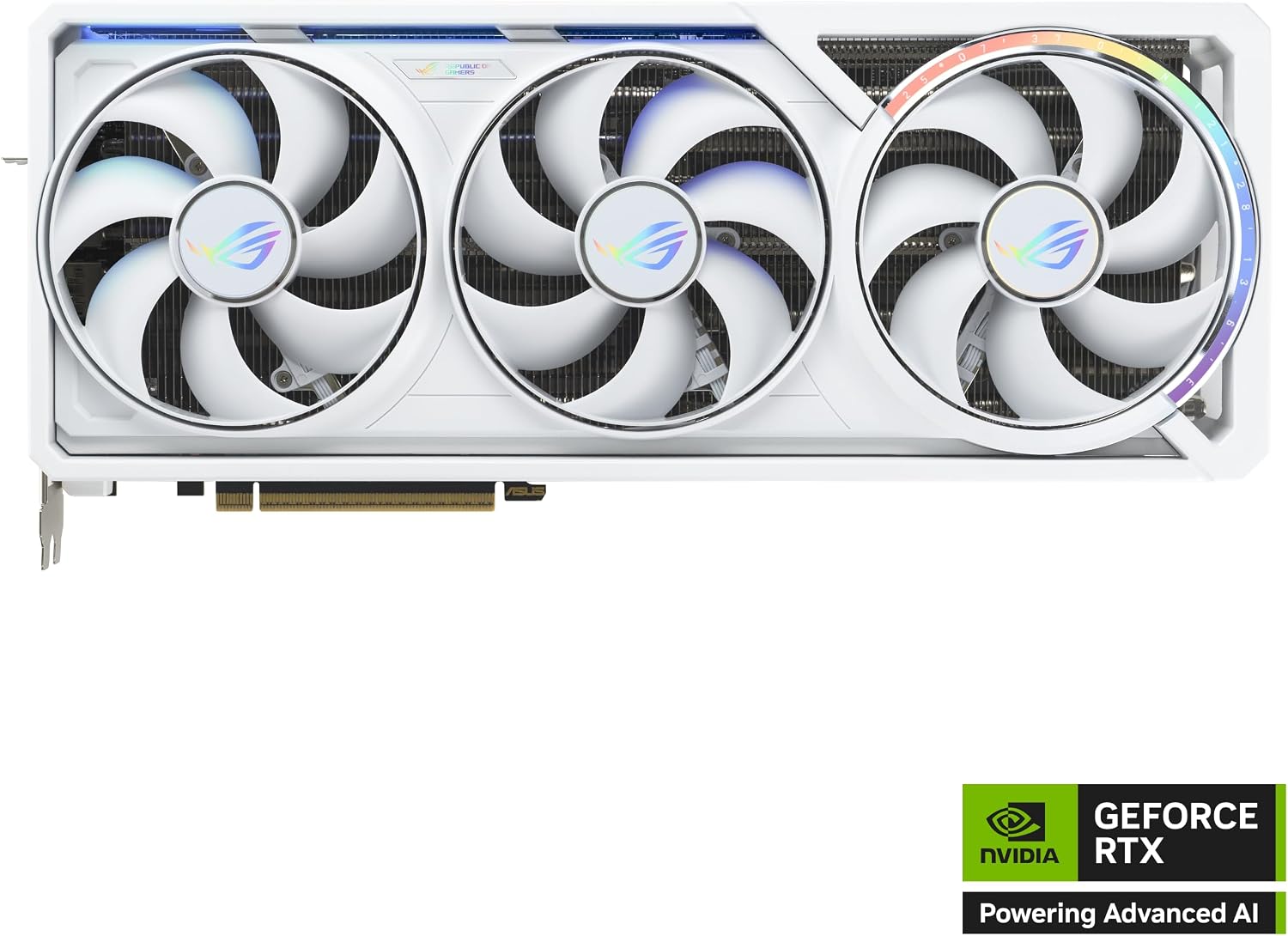 ASUS ROG Astral GeForce RTX 5080 16GB GDDR7 White OC Edition Graphics Card_5