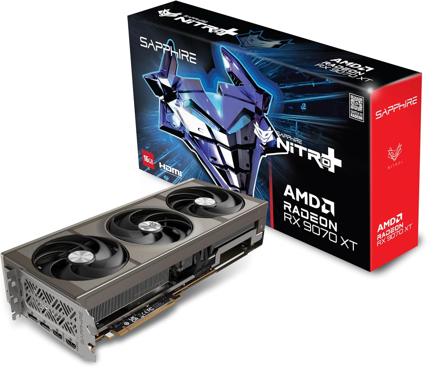 Sapphire 11348-01-20G Nitro  AMD Radeon RX9070 XT Gaming OC Graphics Card_2