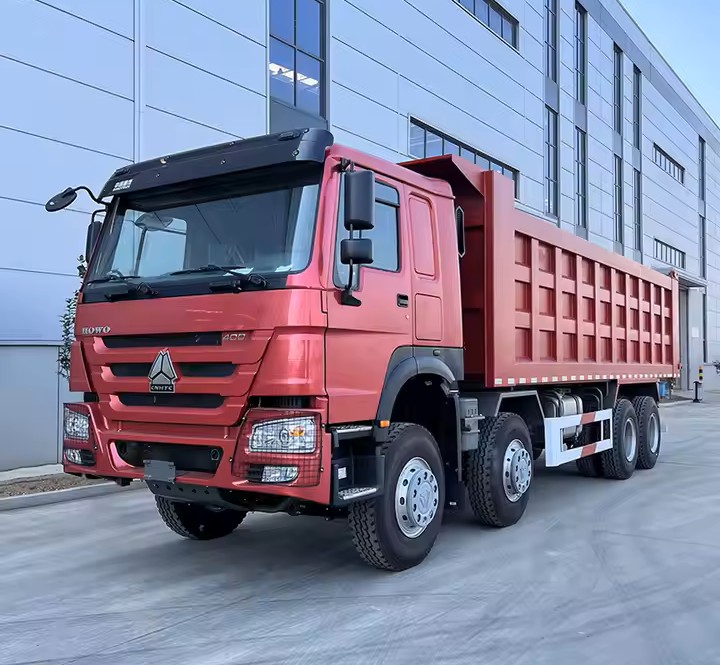Sino HOWO Truck 6x4 10 Wheels 380HP 10 Wheels Dumper Tipper Truck 8x4 Used Dump Truck_6