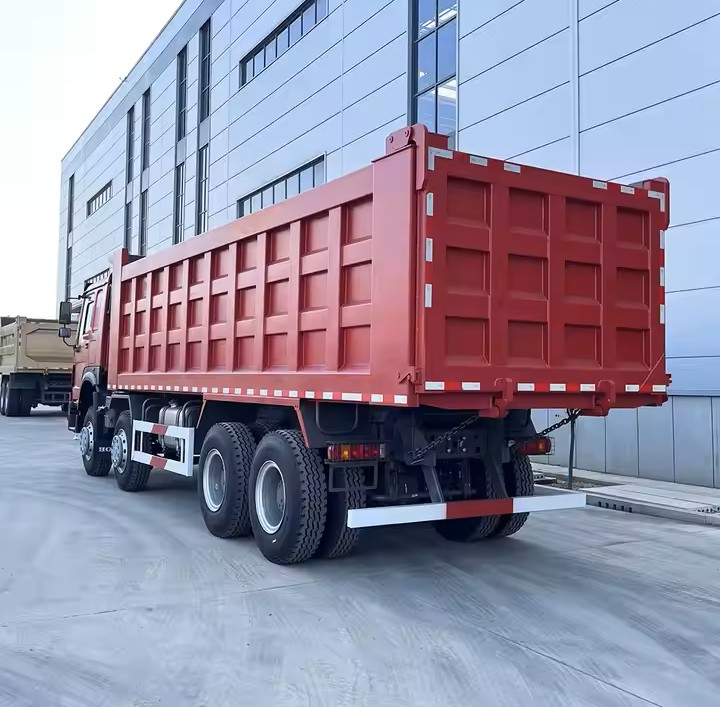 Sino HOWO Truck 6x4 10 Wheels 380HP 10 Wheels Dumper Tipper Truck 8x4 Used Dump Truck_4