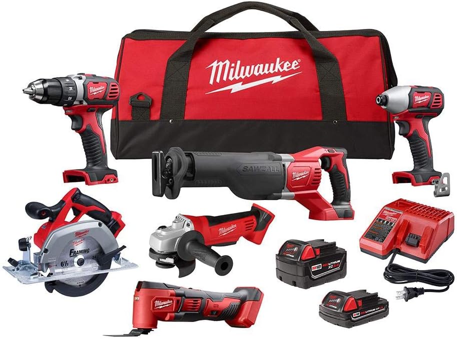 Milwaukee M18FPP11A3503B 18V 5.0Ah Li-ion Cordless 11pce Combo Kit Power Pack Including Fuel_3