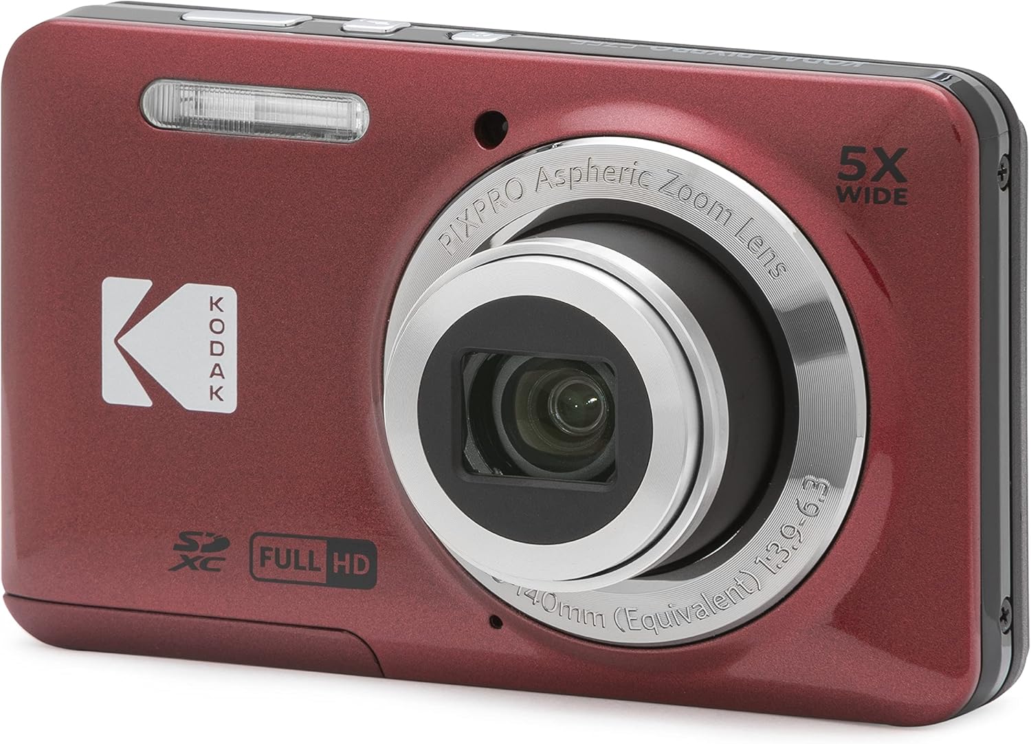 Kodak PIXPRO FZ55-BK 16MP CMOS Sensor Camera 5X Optical Zoom 28mm Wide_8