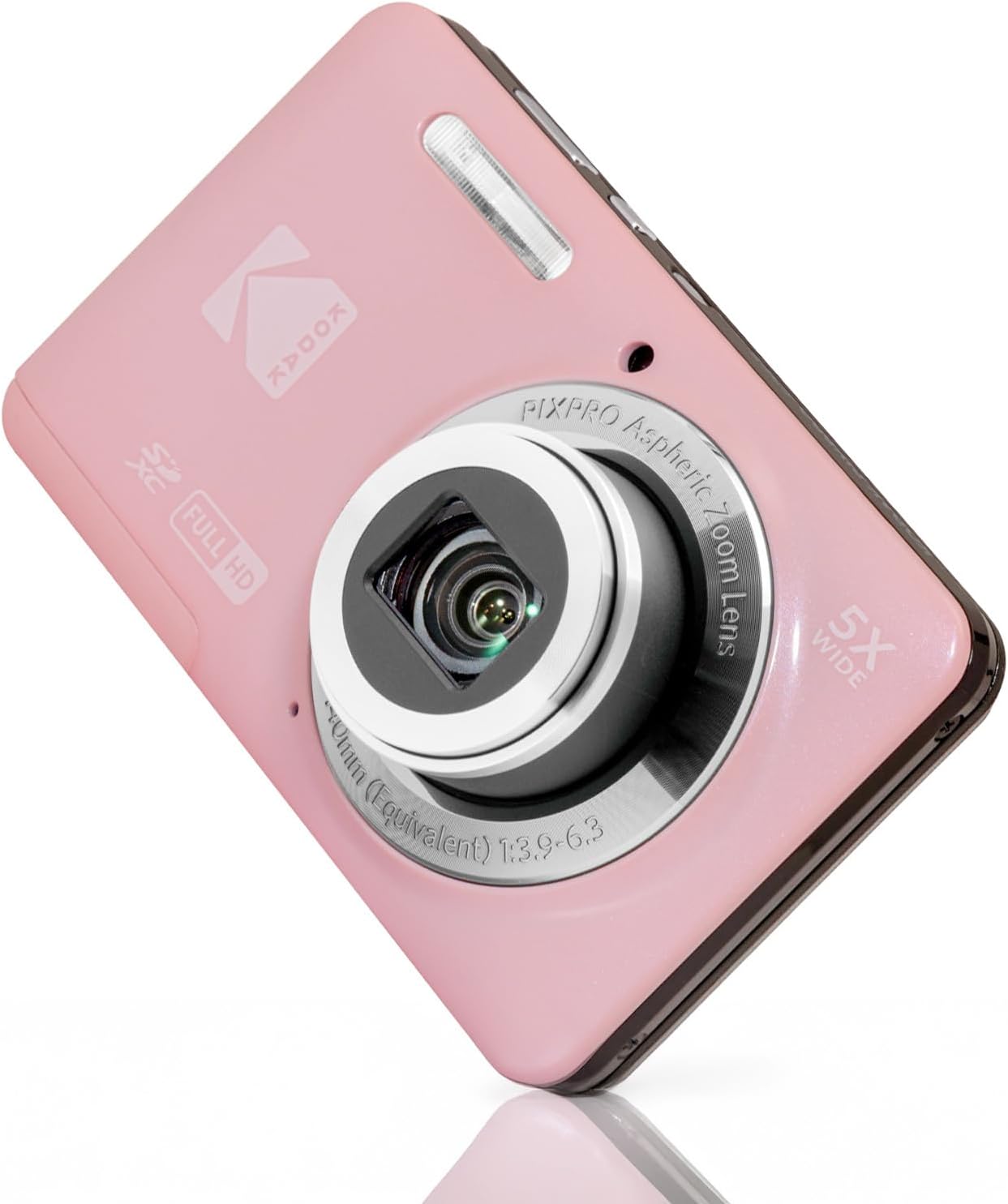 Kodak PIXPRO FZ55-BK 16MP CMOS Sensor Camera 5X Optical Zoom 28mm Wide_6