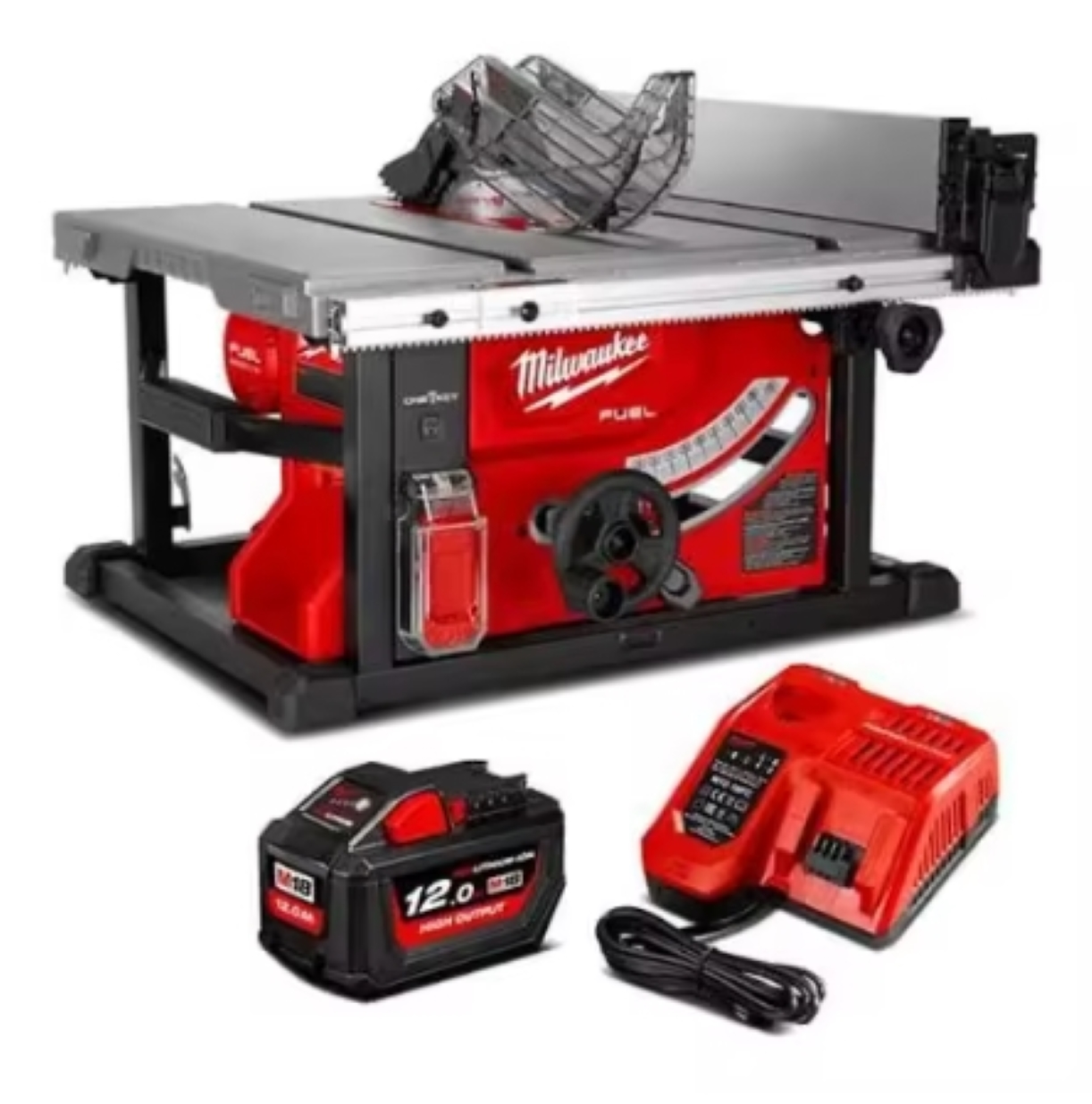 Sealed Milwaukees 2696-15 Combo Saw with Upper Table 305mm Cuttings_2