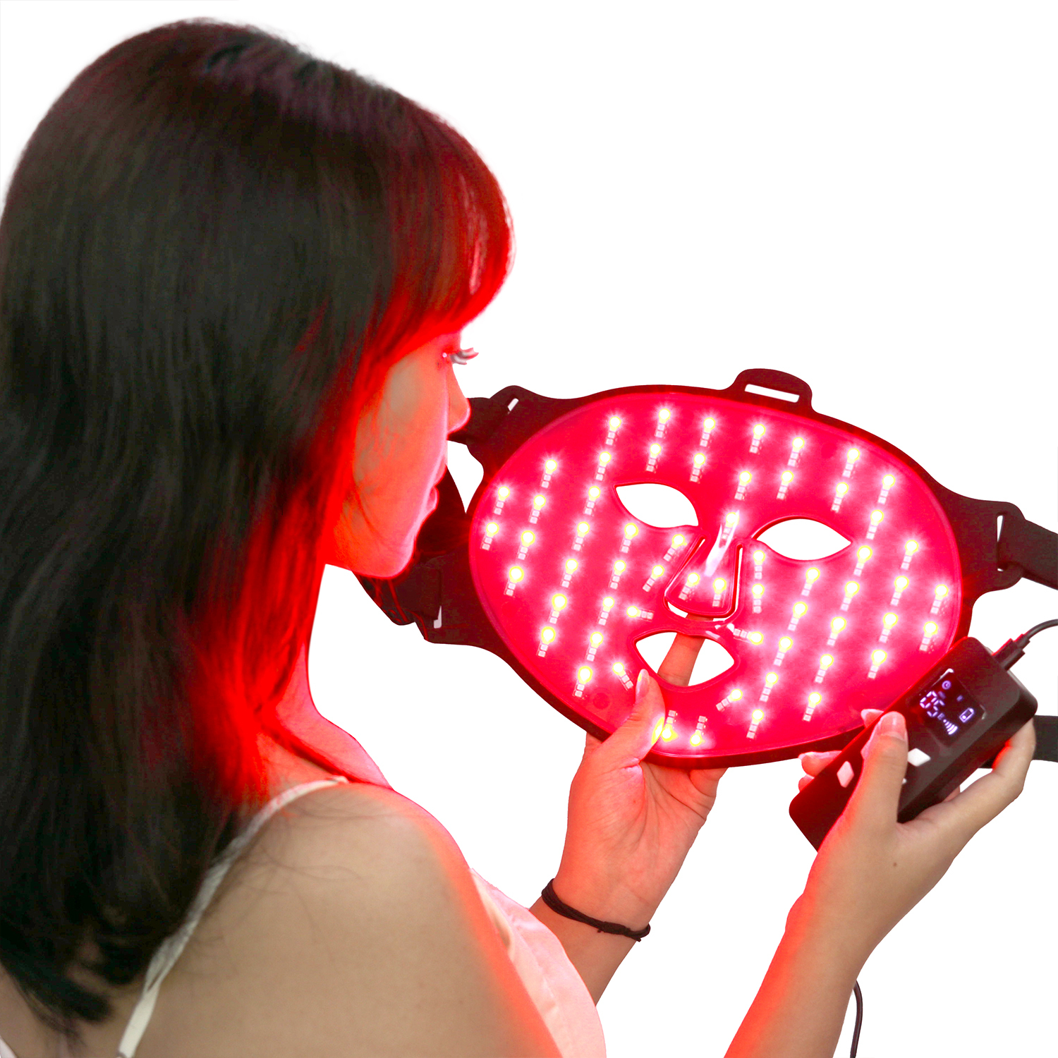 Sunsred 510K Red Light Therapy Mask Blue Yellow Red and Near Infrared 4 Color Led Face Mask_5