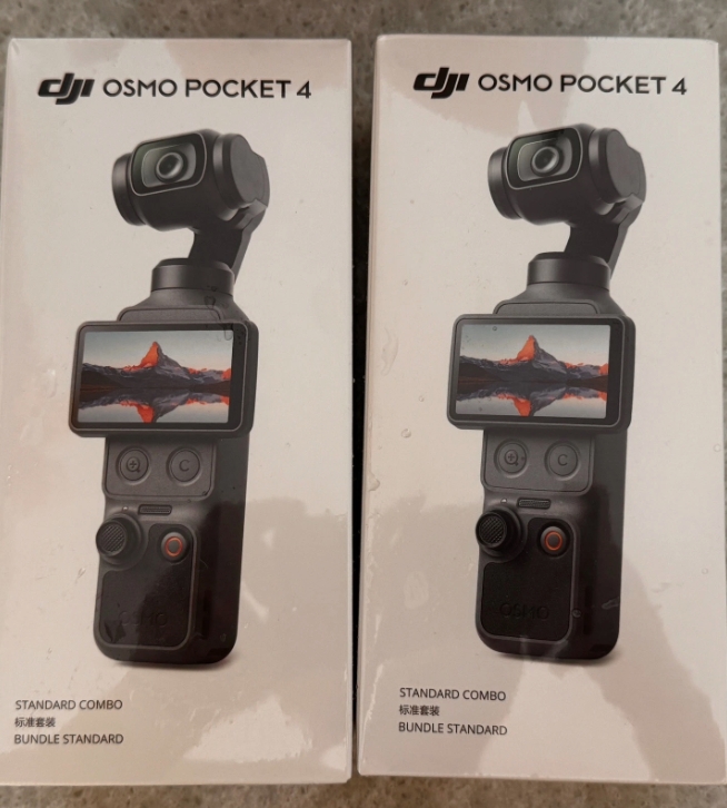 NEW DJI Osmo Pocket 4 Standard Combo 4K 240fps Gimbal Action Camera_2