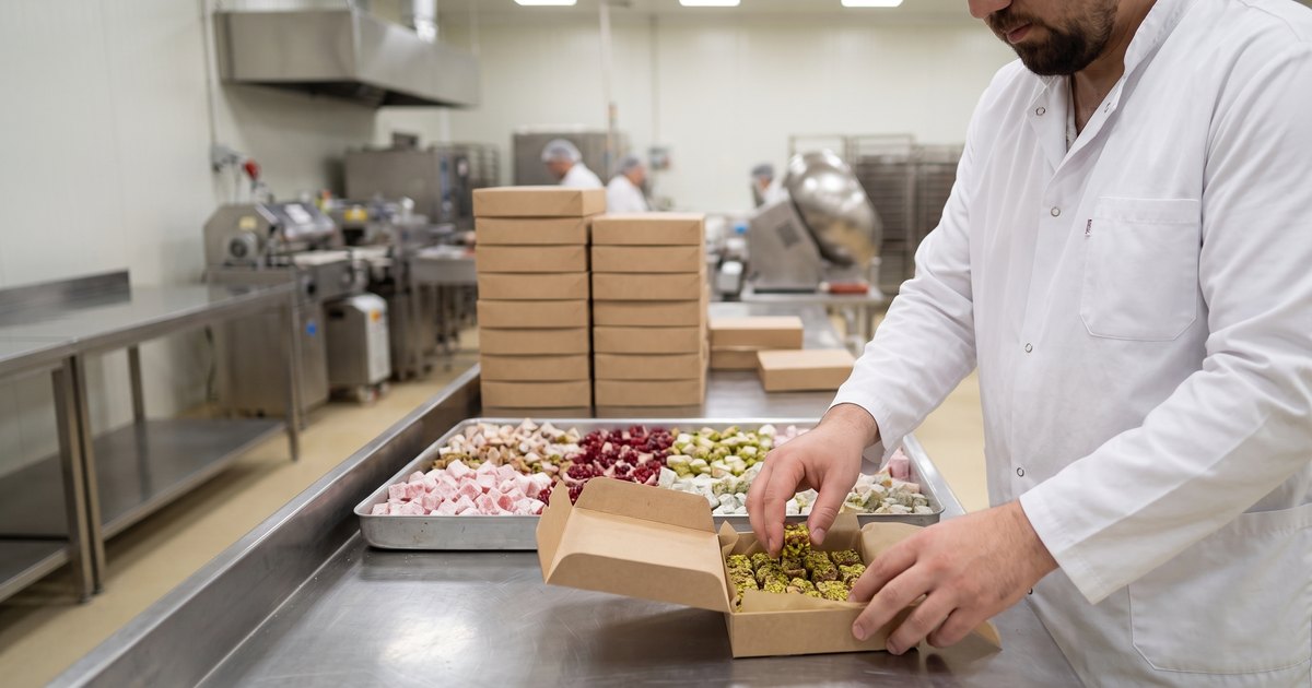 Special Lokum — Baklava Delight, Pistachio-Coated — Manufacturer