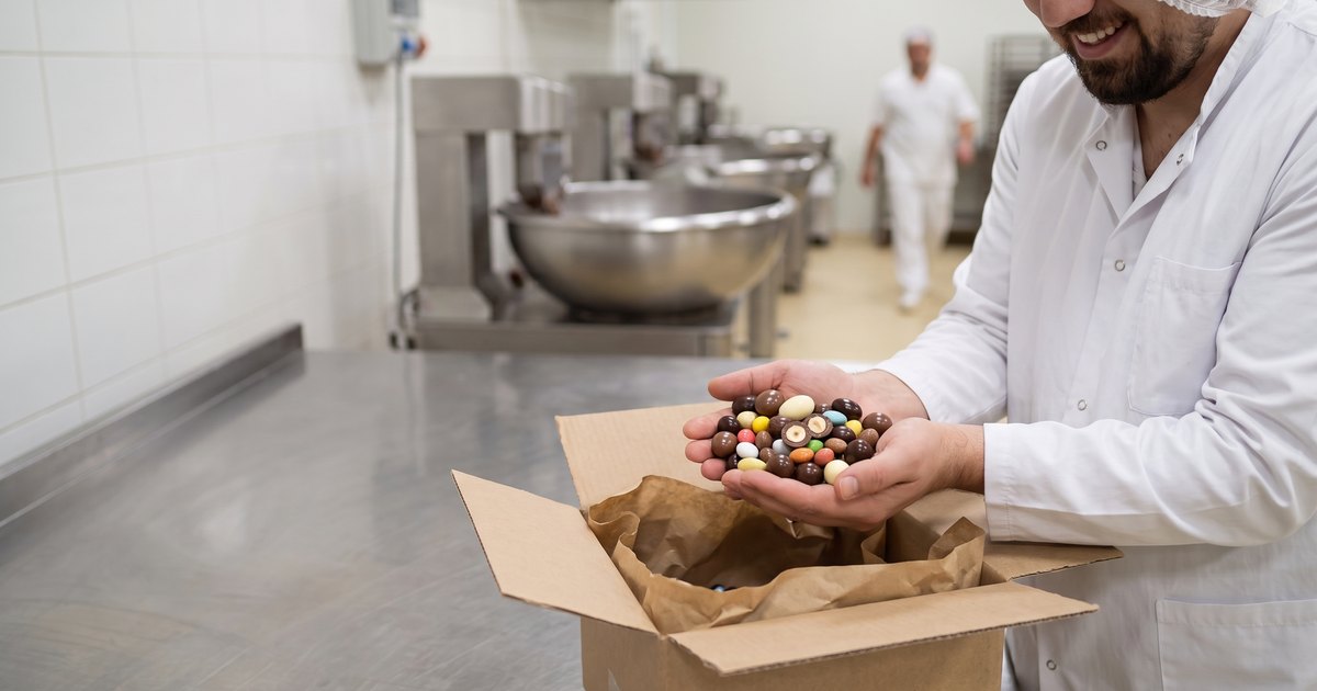 Dragées — Chocolate and Yoghurt Coated Almonds, Hazelnuts, Pistachios — Manufacturer
