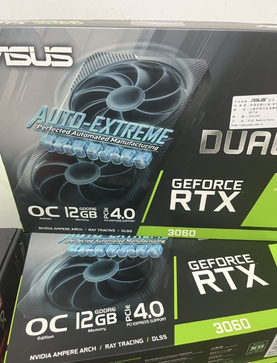 Dual NVIDIA GeForce RTX 3060 V2 OC Edition 12GB GDDR6 Gaming Graphics Card Consumer Electronics Product_4