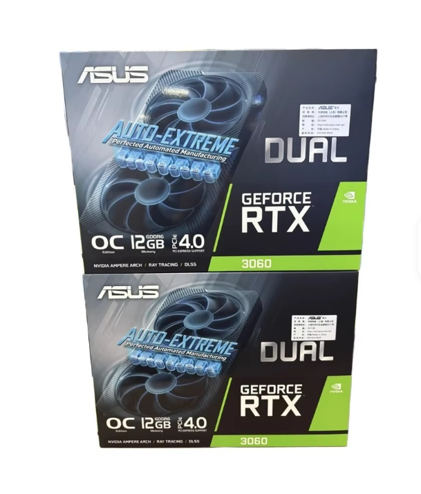 Dual NVIDIA GeForce RTX 3060 V2 OC Edition 12GB GDDR6 Gaming Graphics Card Consumer Electronics Product_3