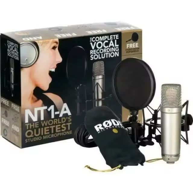 Best Selling Rode NT1-A Professional Condenser Wired Microphone for Consumers_3