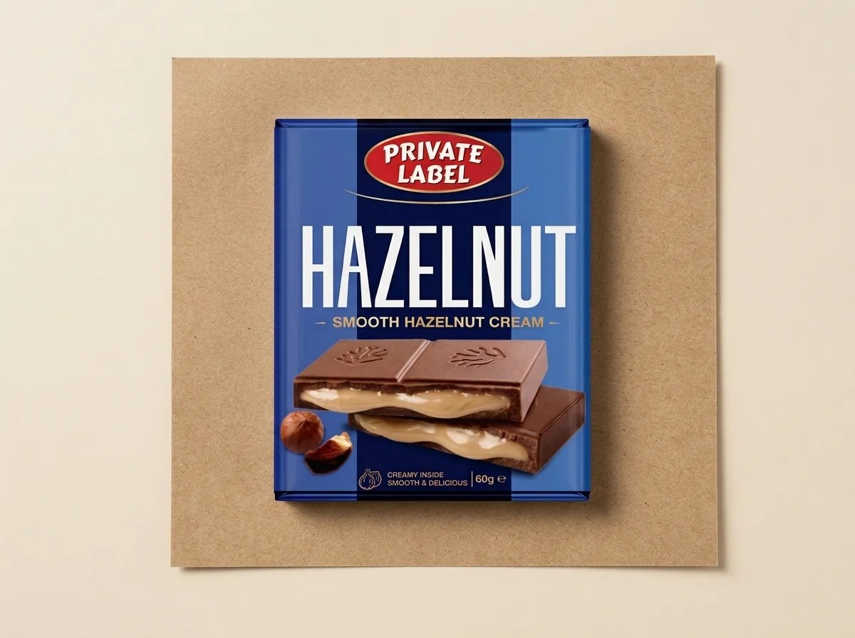 Milk chocolate with hazelnut cream — Turkish Manufacturer_2