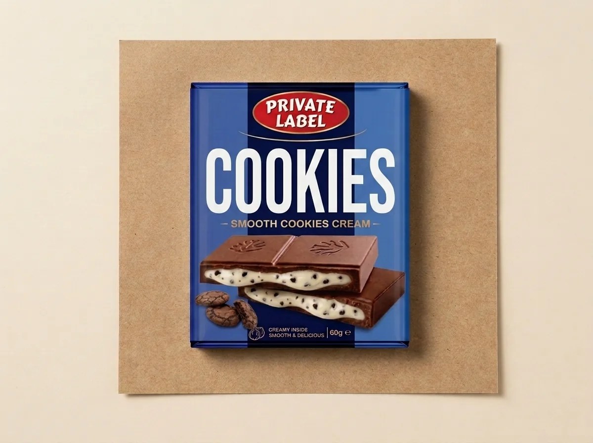 Milk chocolate with cookie pieces — Turkish Manufacturer_2