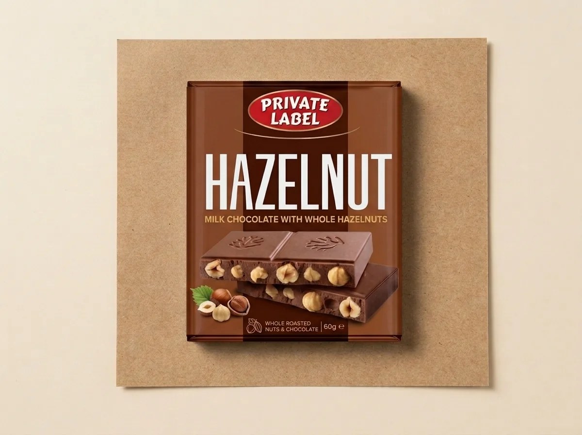 Hazelnut milk chocolate tablet — Turkish Manufacturer_2