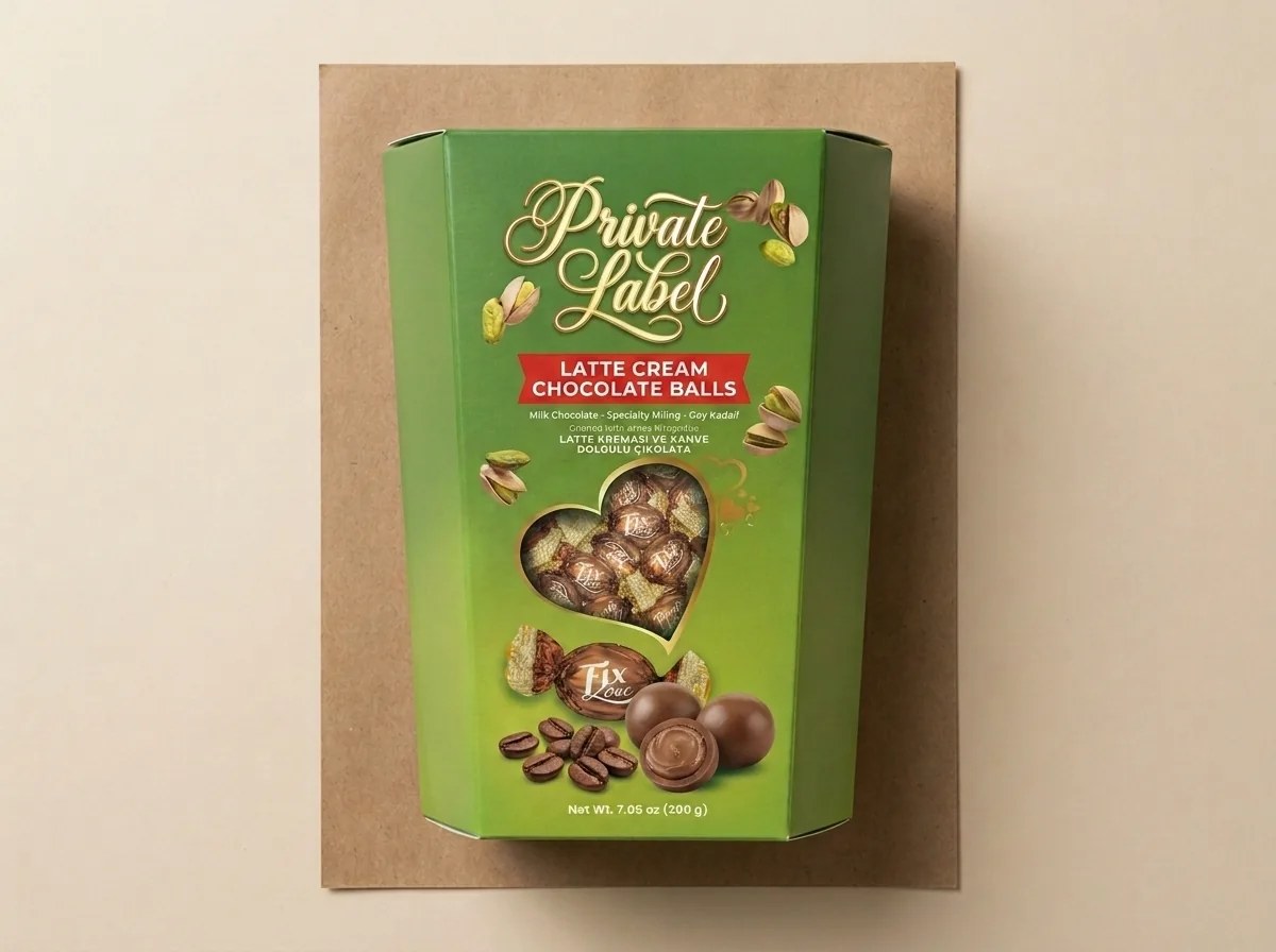 Chocolate balls with latte cream — Turkish Manufacturer_2