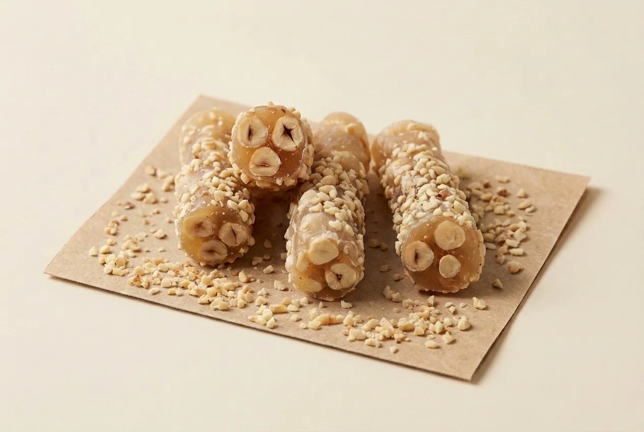 Aleppo-style roll with hazelnut, cocoa coated Turkish delight — Turkish Manufacturer_2