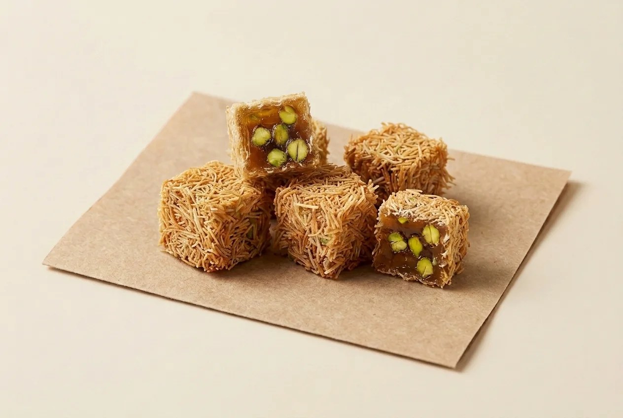 Double-roasted pistachio delight, kadayif coated — Turkish Manufacturer_2