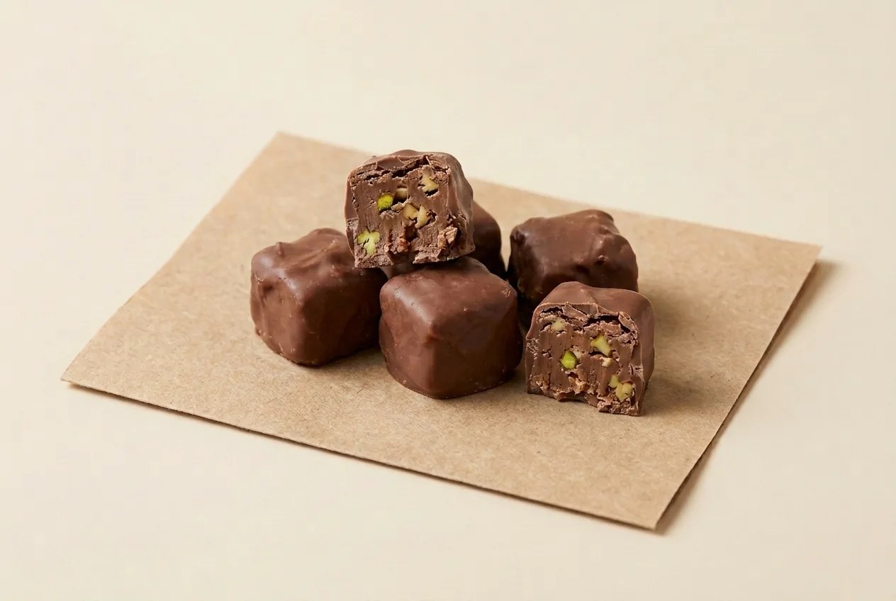 Double-roasted pistachio delight, chocolate coated — Turkish Manufacturer_2