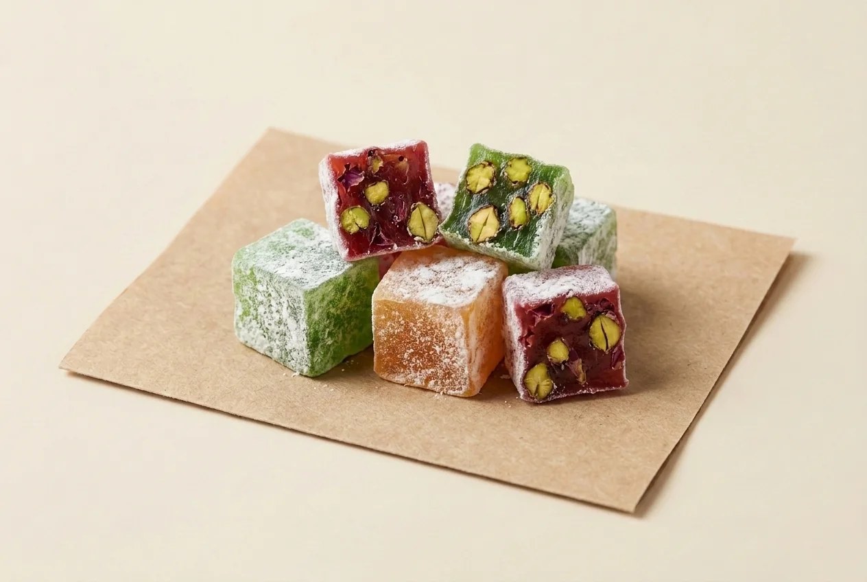 Small fruit cubes Turkish delight — Turkish Manufacturer_2