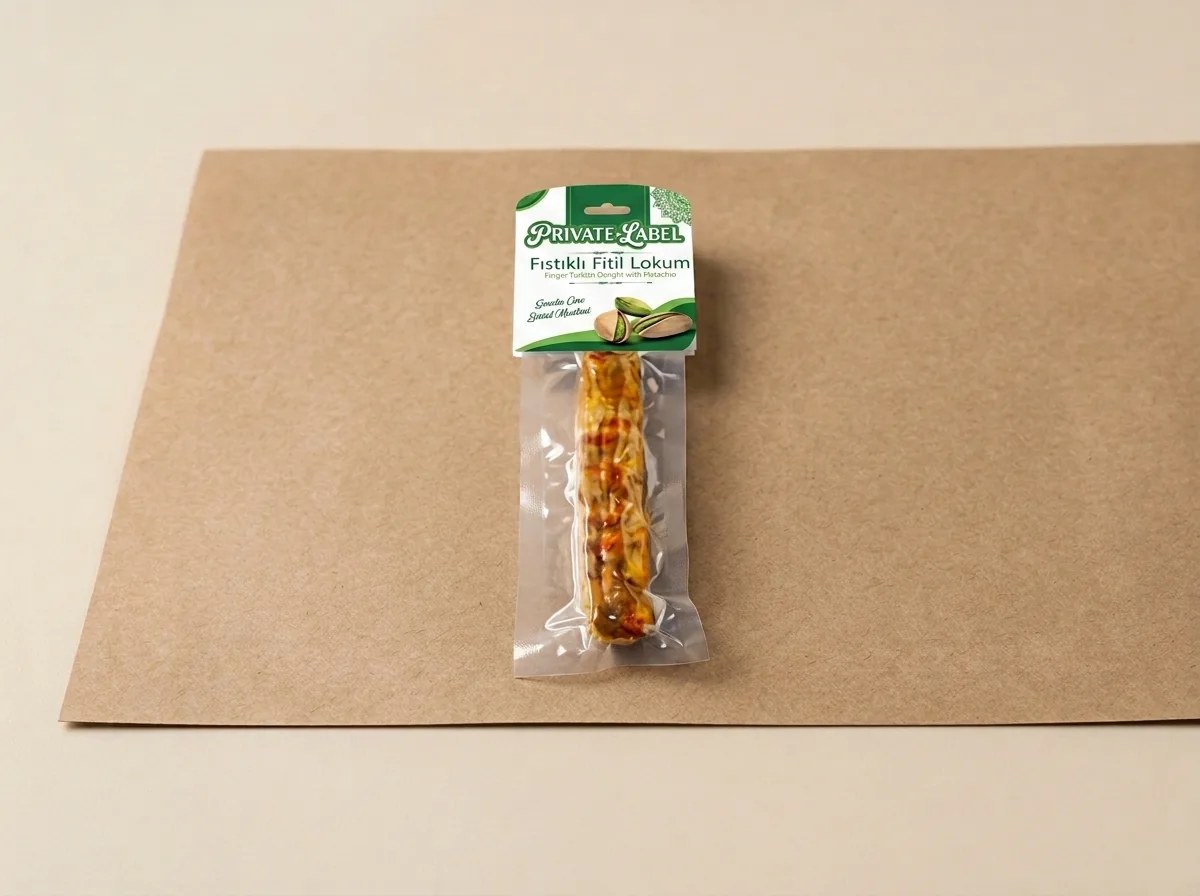 Almond finger roll, vacuum pouch Turkish delight — Turkish Manufacturer_2