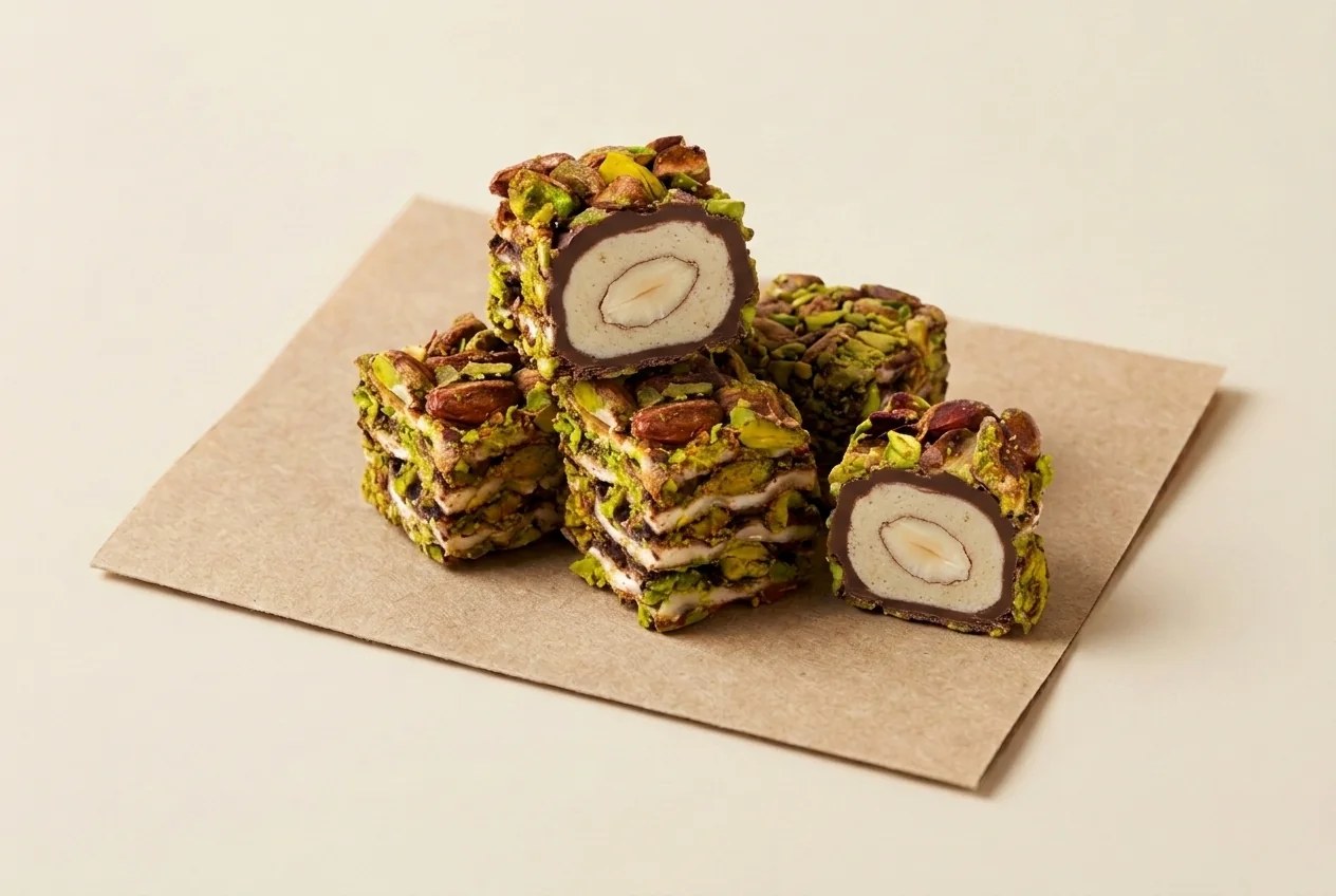 Whole-pistachio coated baklava delight — Turkish Manufacturer_2