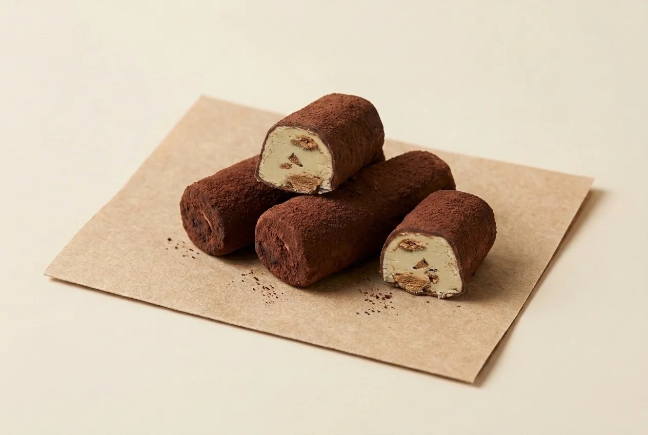 Caramelised biscuit cream roll lokum — Turkish Manufacturer_2