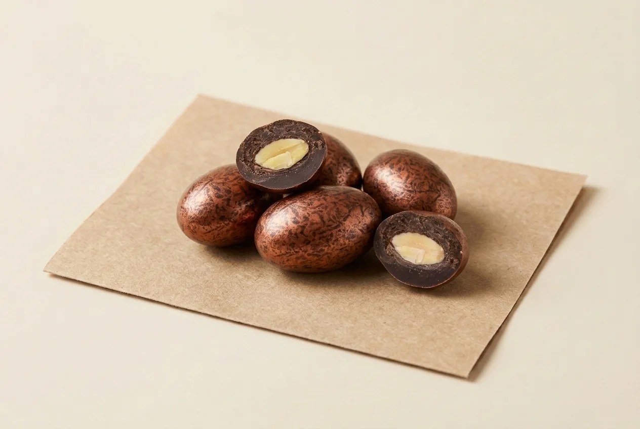 Mocha almond, bronze finish dragée — Turkish Manufacturer_2