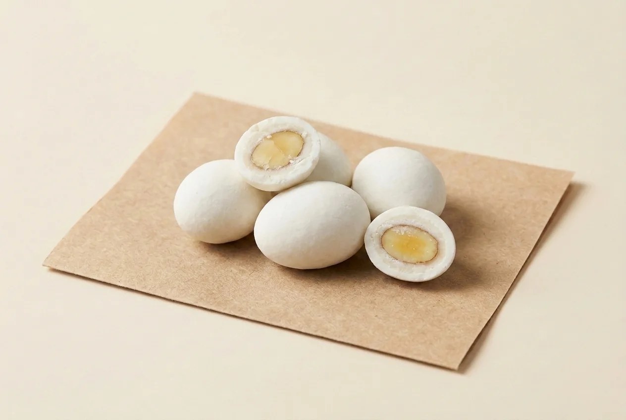 Sugar-coated almond, white dragée — Turkish Manufacturer_2