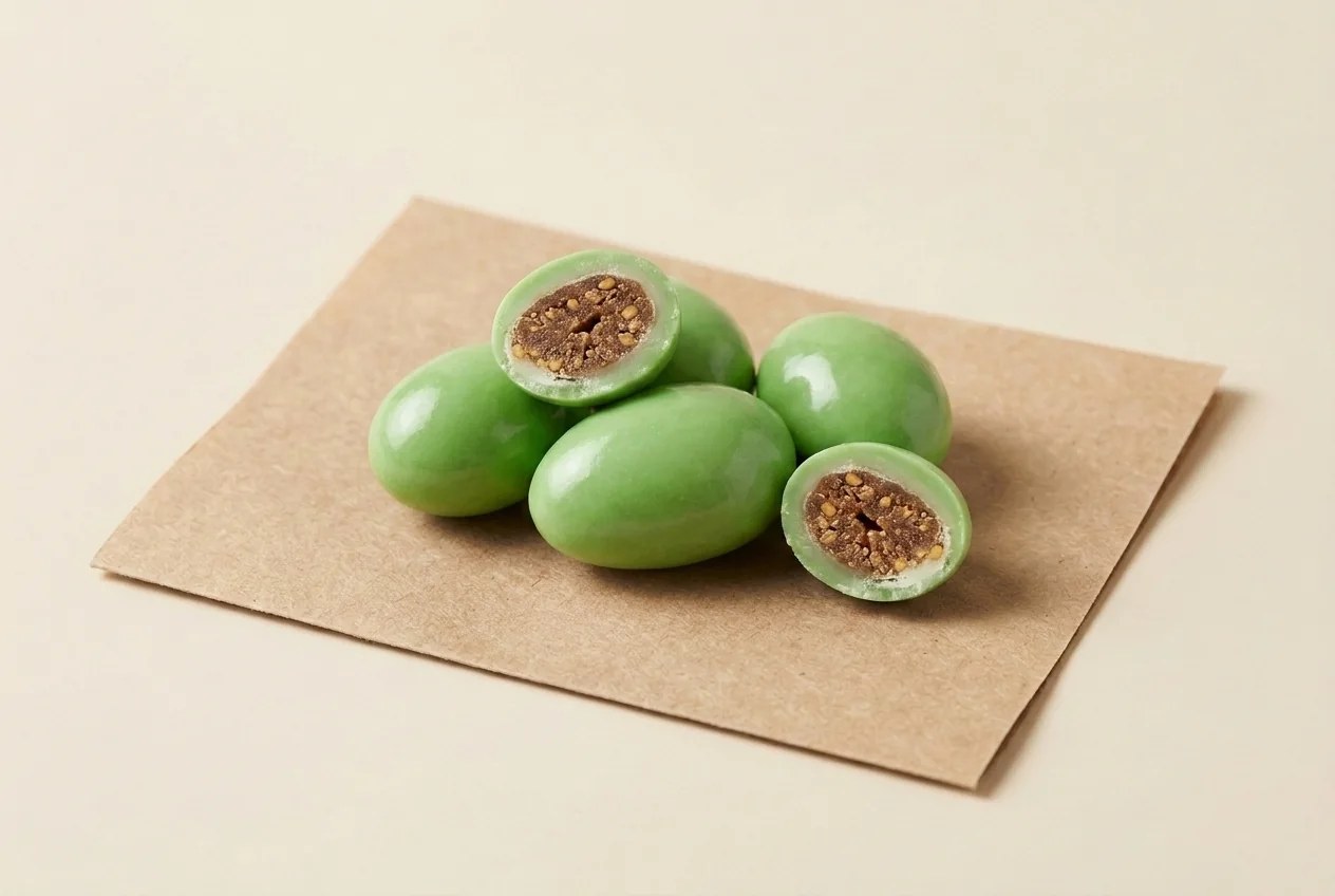 Fig-centre dragée, apple coating — Turkish Manufacturer_2