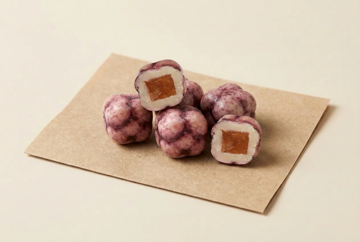 Jelly cube, sour cherry dragée — Turkish Manufacturer_2