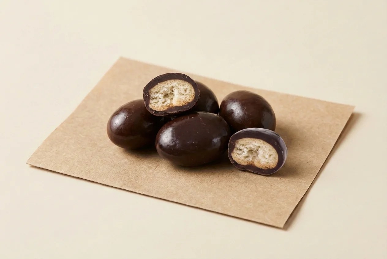 Biscuit-centre dragée, dark coating — Turkish Manufacturer_2