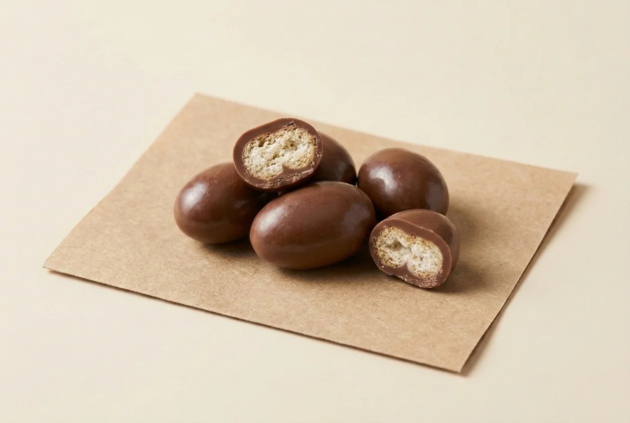 Biscuit-centre dragée, milk coating — Turkish Manufacturer_2