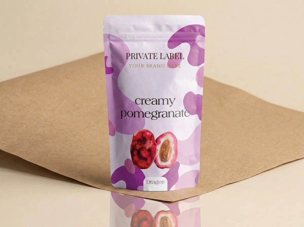 Pomegranate almond, rough finish dragée — Turkish Manufacturer_2