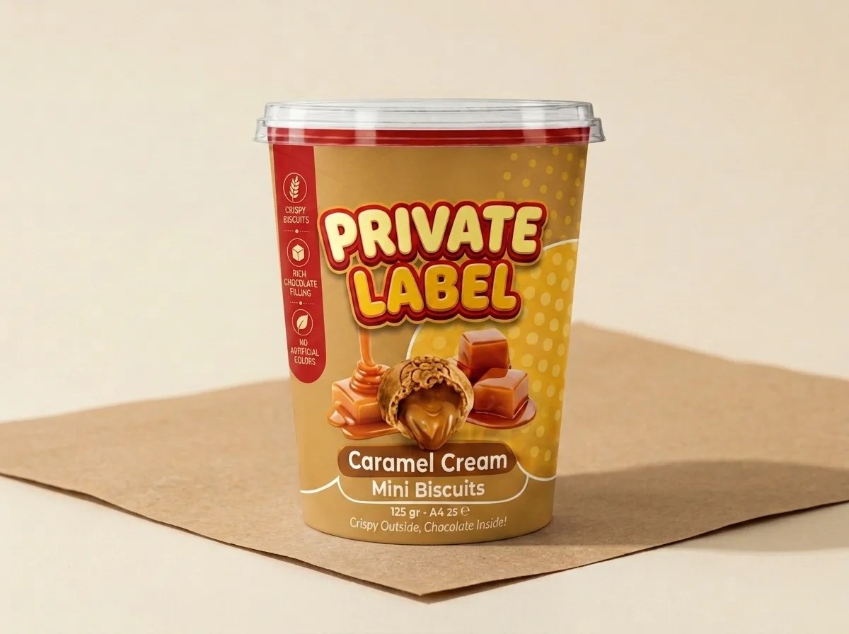 Caramel filled mini biscuits — Turkish Manufacturer_2
