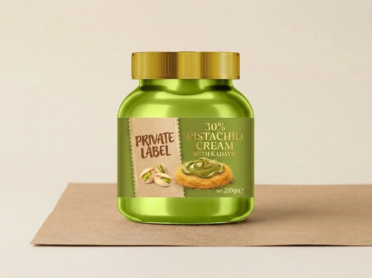 30% pistachio spread with kadayif, Dubai style — Turkish Manufacturer_2
