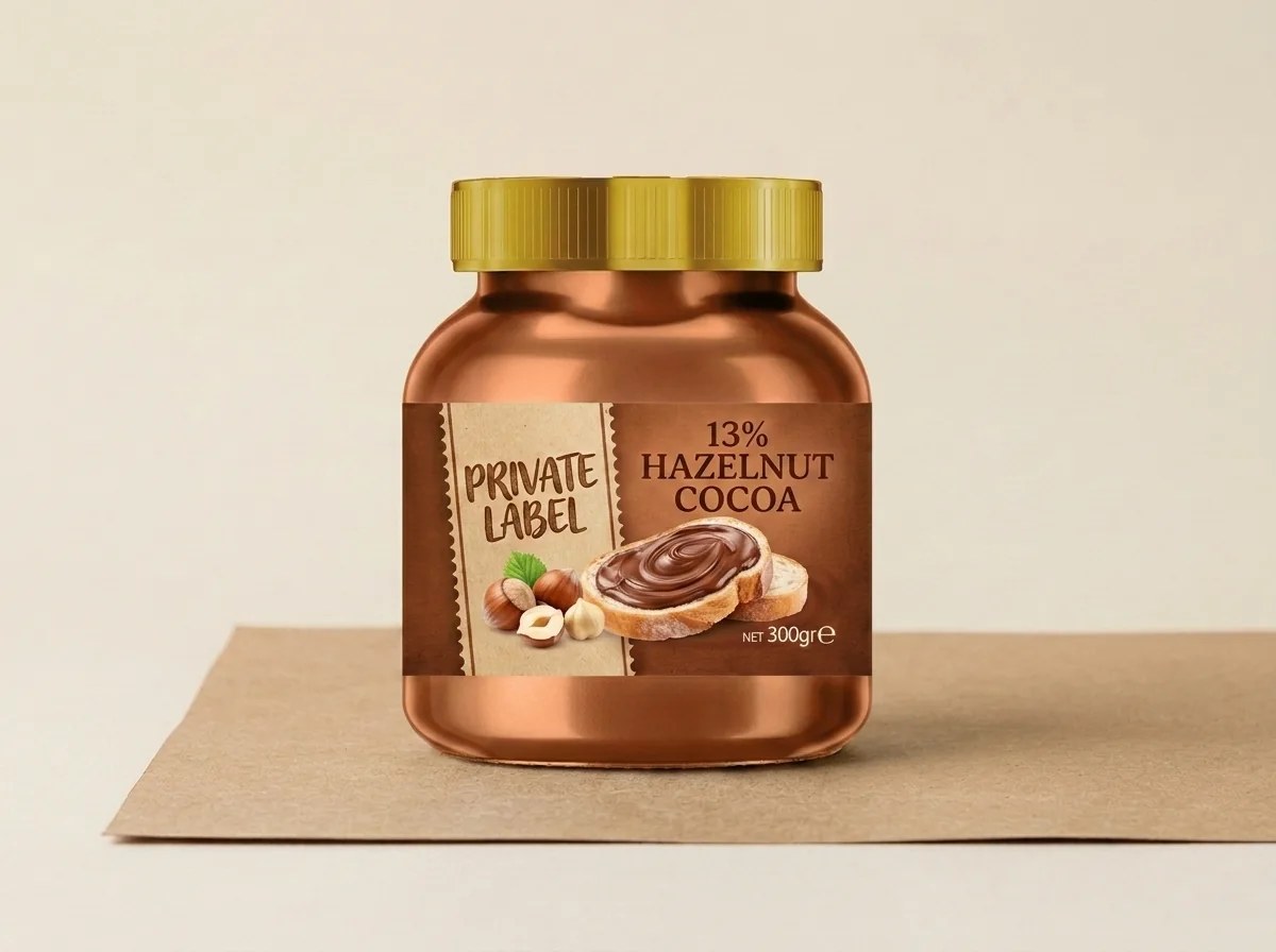 13% hazelnut cocoa spread (300 g glass jar) — Turkish Manufacturer_2