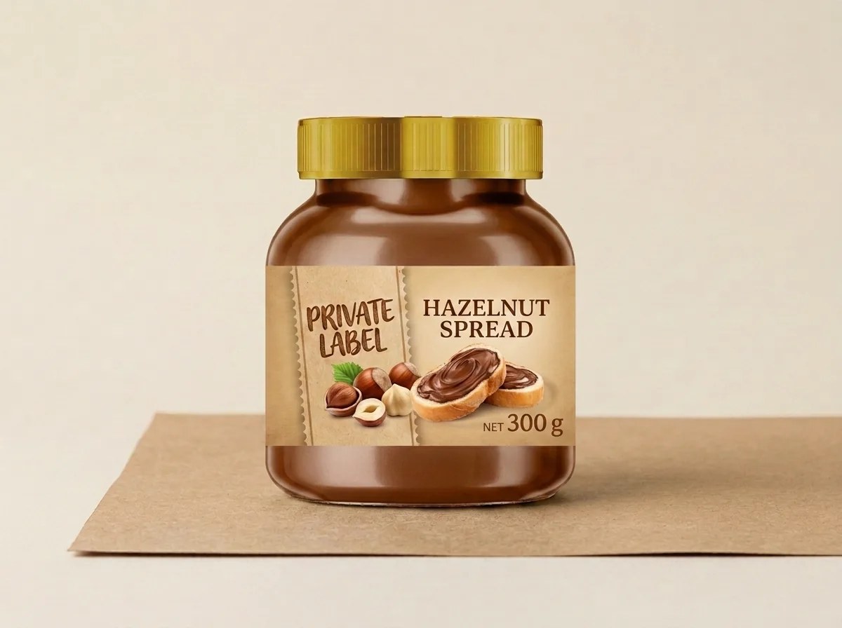 Hazelnut spread (300 g glass jar) — Turkish Manufacturer_2