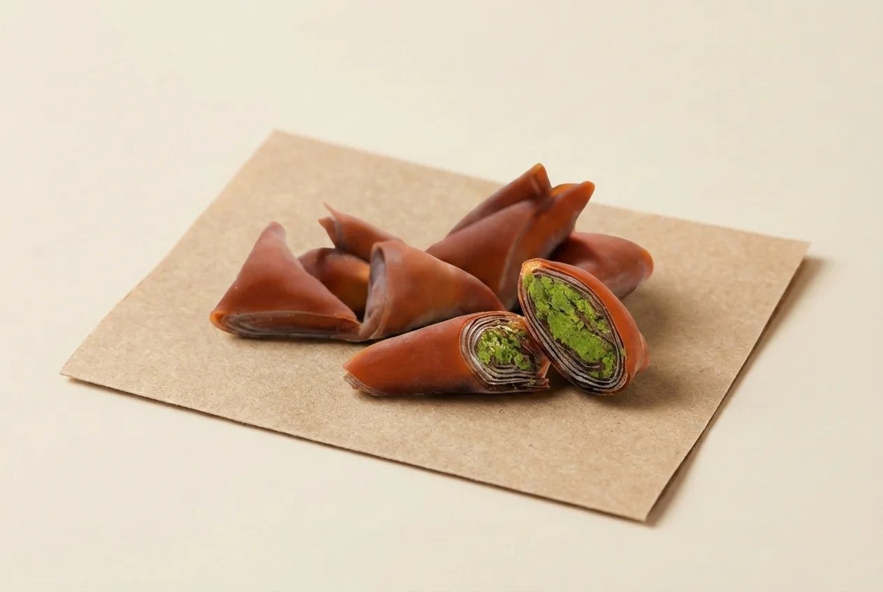 Muska triangles with pistachio and grape molasses — Turkish Manufacturer_2