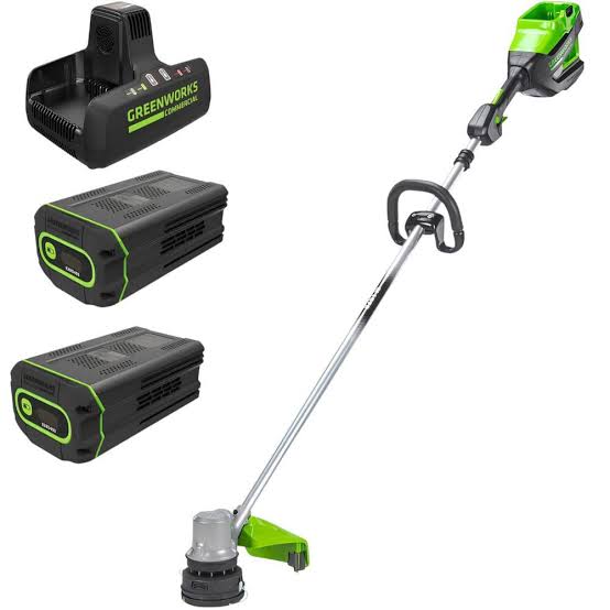 Greenworks 82V 16 Inch Brushless String Trimmer 1.5KW Kit with Two 2.5 Ah Batteries and Dual Port Rapid Charger_2