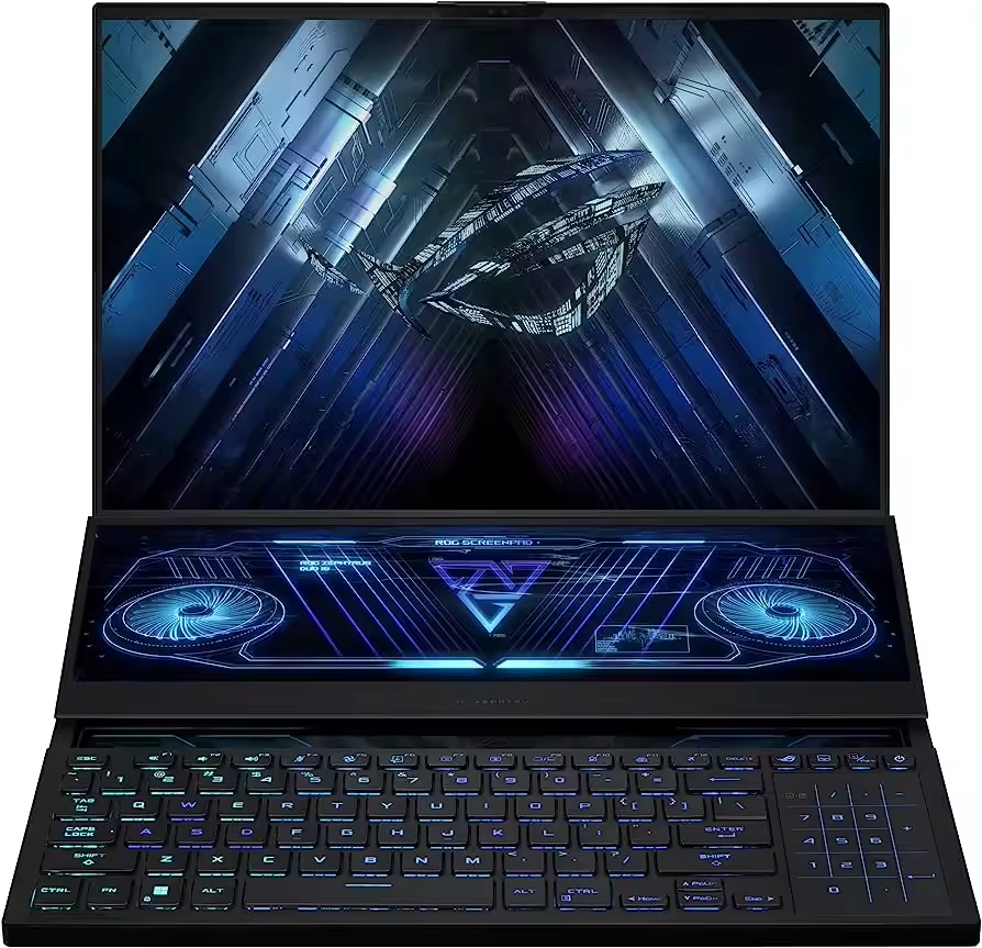 ROG Zephyrus Duo 16 Gaming Laptop 9 3.3GHz 64GBTB 16GB 16inch QHD  Black_2