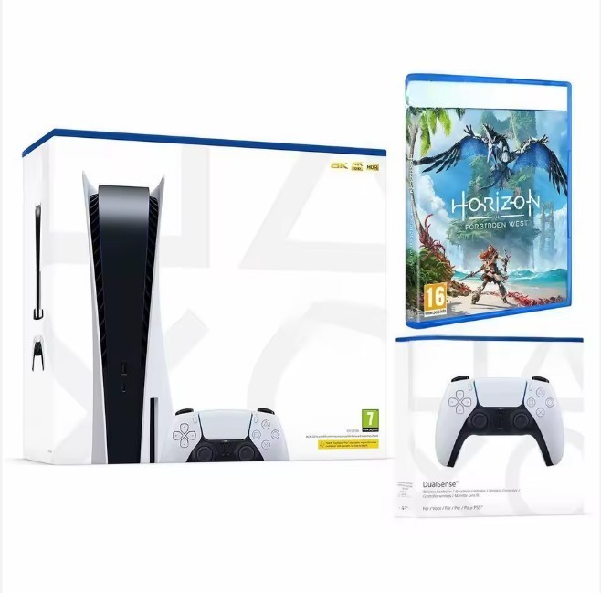 PS5 Pro 1TB Console with 825GB Storage 4 DualSense Wireless Controllers 8 Games_2