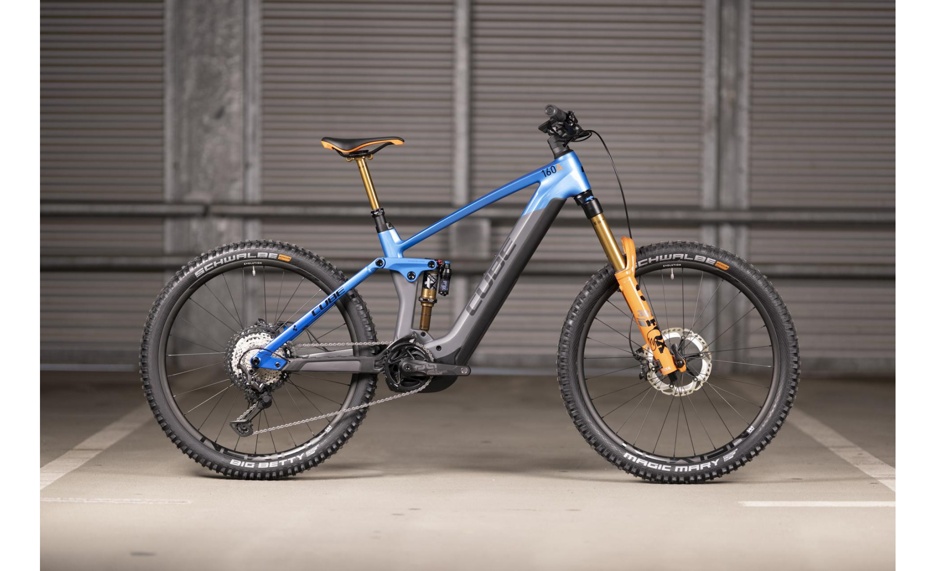 Cube Stereo Hybrid 160 HPC Actionteam 750 Disc Brake Carbon Fork 27-Speed EBike_2
