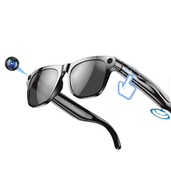 Original 2025 AI Smart Glasses 4K HD 100MP Camera for Bluetooth Call Battery Voice Assistant Control 4K HD Chat Smart Glass_2