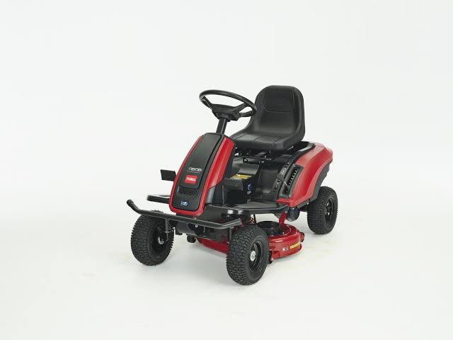 Toro 75500 eRS3000SD is 76cm, fully electric, side discharge/mulch, mini rider ride on mower_4