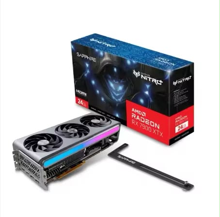 New Sapphire RX 7900 GRE 16GB Fan-Cooled PCI Express 256 Bit for Workstation Gaming Graphics Card GPU_3