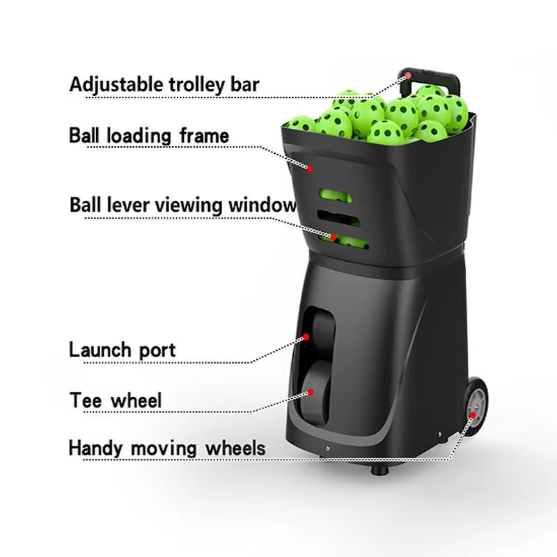Special Price for App Control Automatic Smart Tennis Ball Shooting Machine Tennis Ball Machine with Remote_3