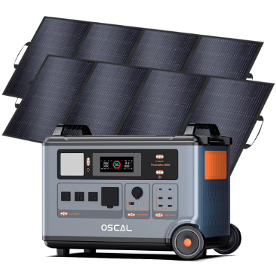 NEW ARRIVAL 100% AUTHENTIC Portable Power Station 6000W 2x400W Solar Panel 3600Wh LiFePO4 Generator for Home & Outdoor Camping