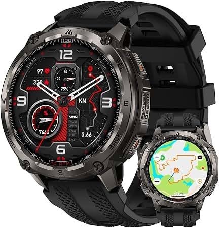 Fenix 8 AMOLED Sapphire GPS Smartwatch - 43mm - Fog Grey Dark Sandstone Softgold_2