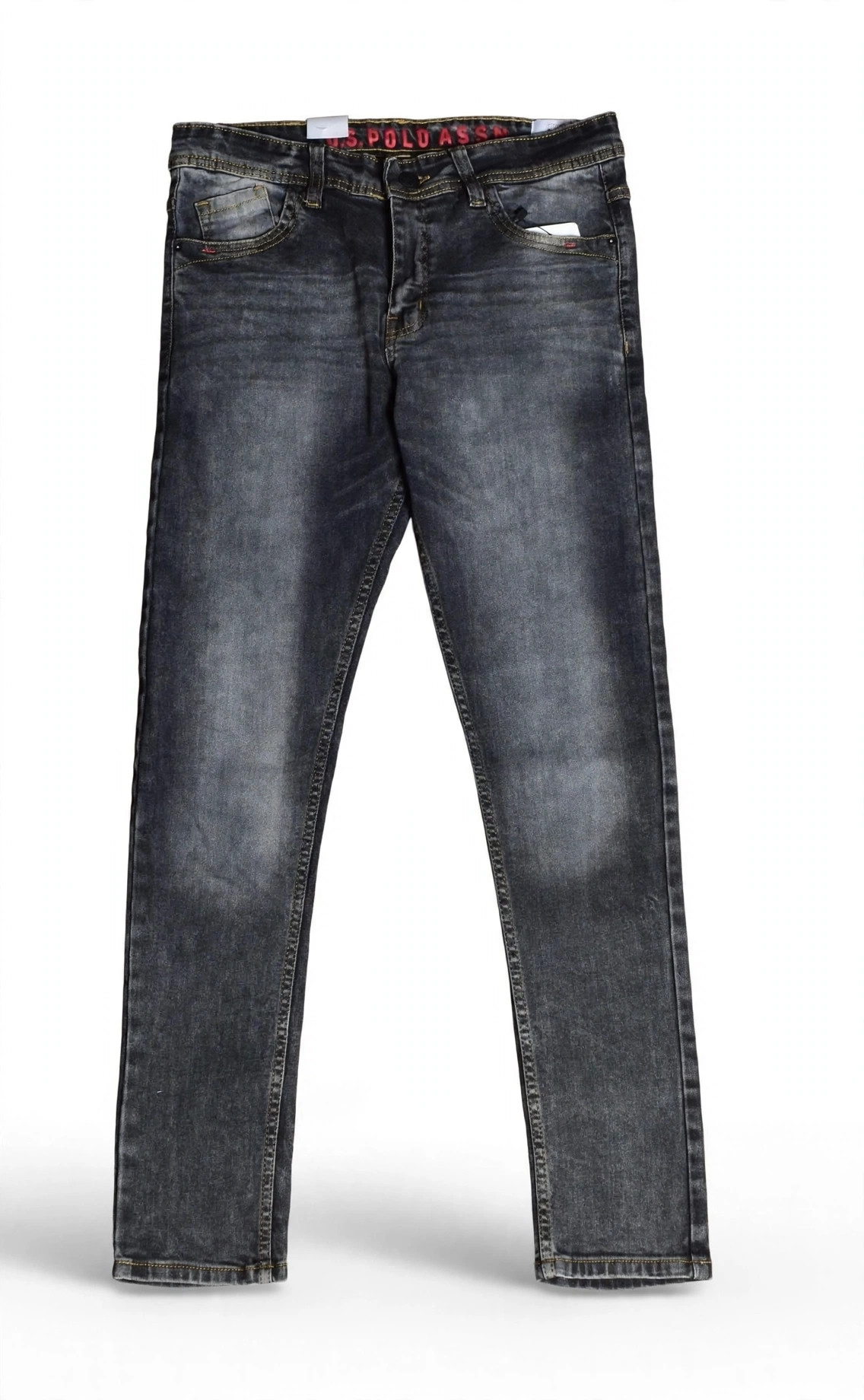Men's Dark-Wash Slim-Fit Denim Jeans