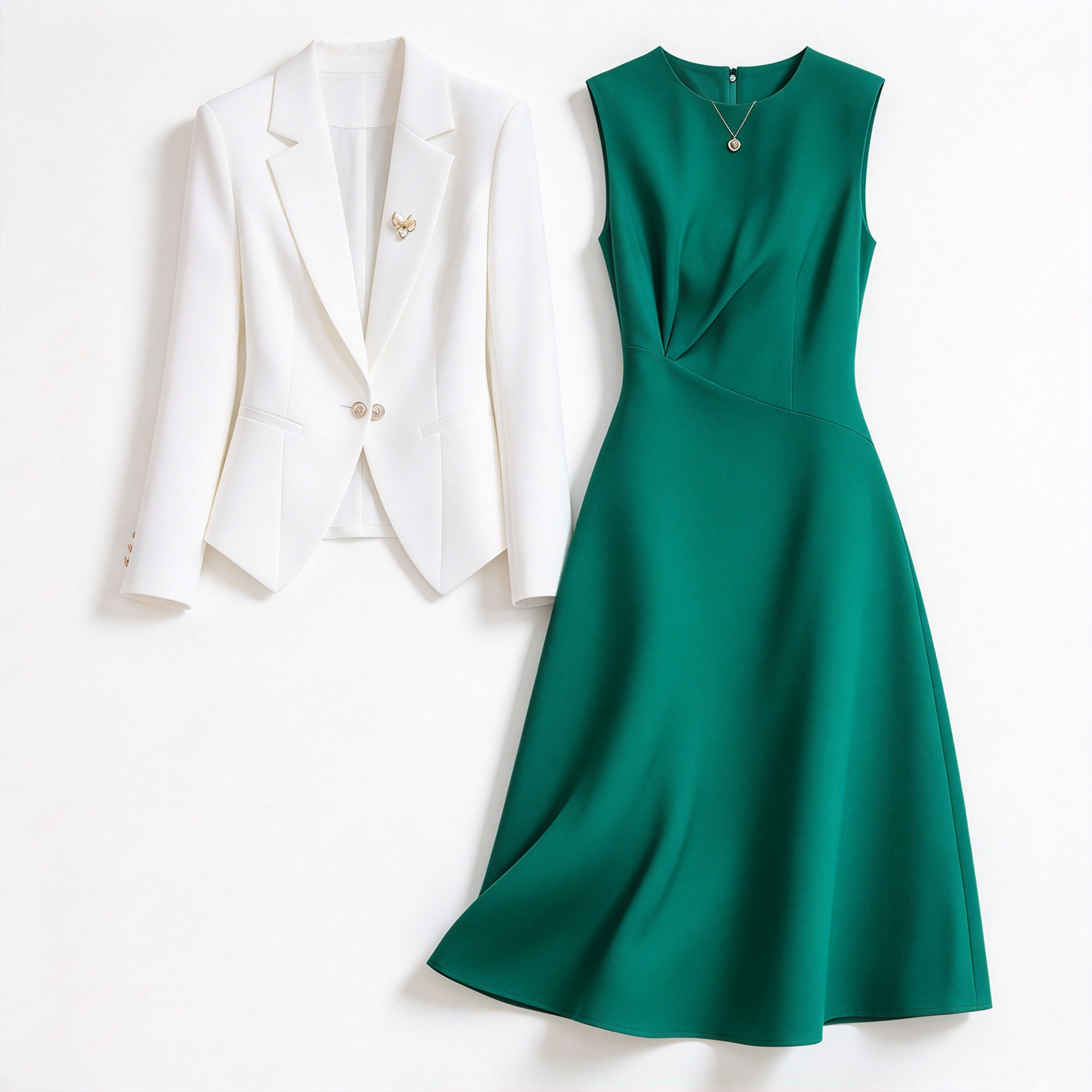 This premium navy blue hotel uniform for men and women is designed for reception, concierge, guest service, VIP reception, and front office roles. The set includes a navy tailored jacket, white formal shirt, distinctive gold buttons, gold shoulder insignia, gold decorative aiguillette or trim, gold cuff stripes, and navy trousers. The uniform offers a sharp structured silhouette, premium fabric finish, precise stitching, and comfortable wear for long working hours. The navy base with gold details creates a formal, authoritative, and luxurious hotel staff appearance. Ideal for hotels, resorts, VIP reception areas, concierge teams, and formal guest service environments._5